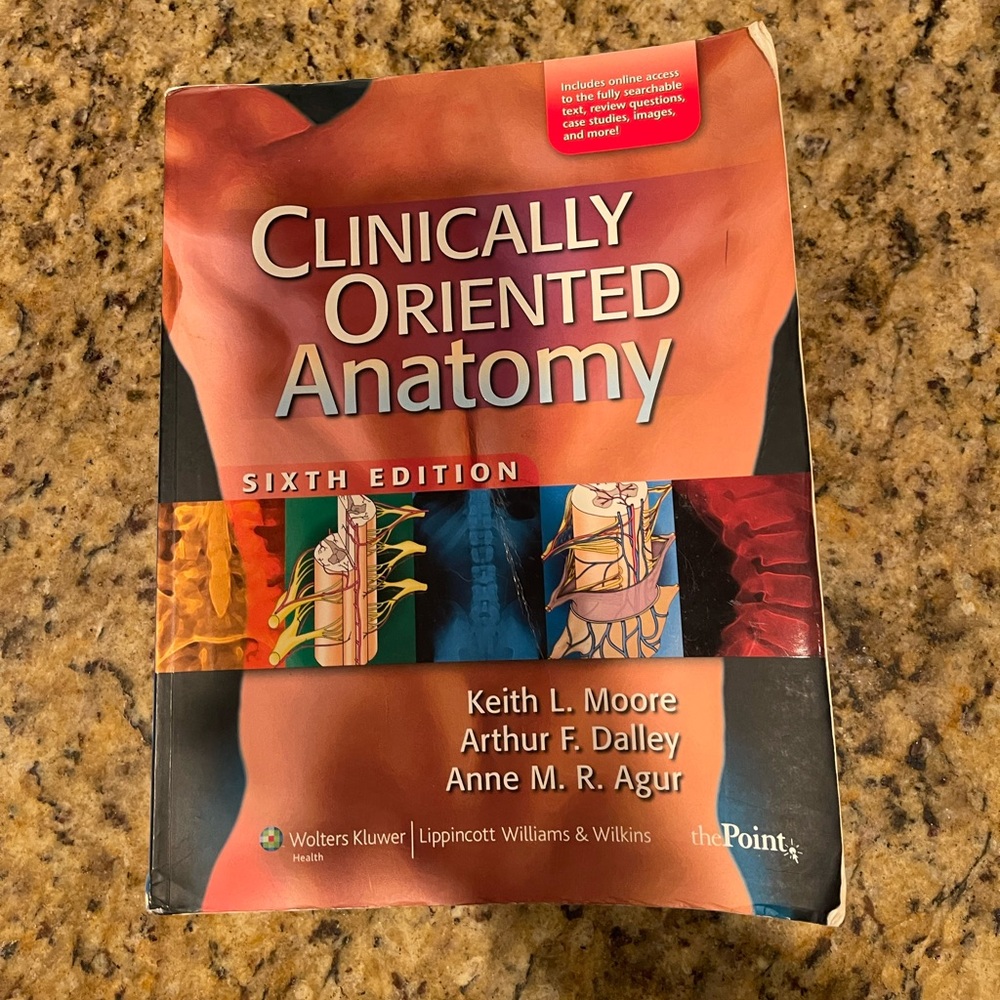 Clinically Oriented Anatomy Sixth Edition Paperback